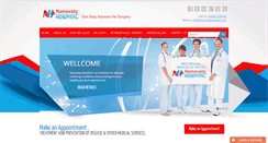 Desktop Screenshot of nanavatyhospital.com